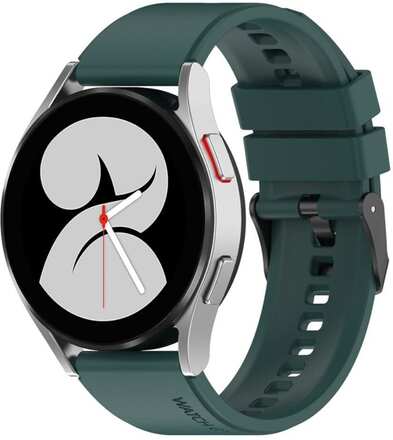 20mm Universal silicone watch strap - Blackish Green