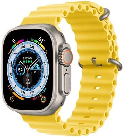 RIB klockarmband Apple Watch Ultra 2 (49mm) - Gul