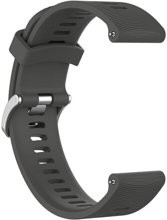 INF Klockarmband för Garmin Forerunner 245 Silikon Schwarz mit watches 20mm breiten Grå 20 mm Garmin Forerunner 245