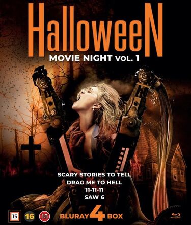 Halloween Movie Night: Vol 1 (Blu-ray) (4 disc)