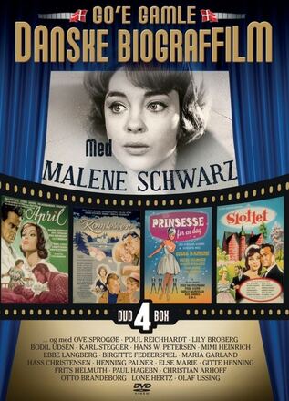 Malene Schwartz - Go'e Gamle Danske Biograffilm (4 disc)
