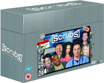 Scrubs: Säsong 1-9 (Import - Sv. Text)