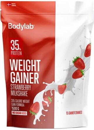 BodyLab Weight Gainer Strawberry Milkshake (1,5kg)