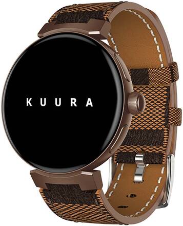 Kuura Smartwatch FM1 V3, Brun