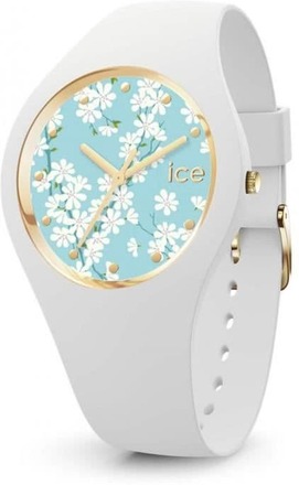 Silikon-/plastrem för kvinnor - ICE WATCH - Ice Watch Ice Flower White Sakura M - Material färg: Vit