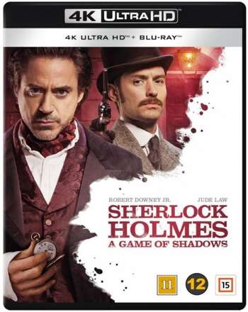 Sherlock Holmes 2: A Game of Shadows (4K Ultra HD + Blu-ray) (2 disc)