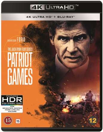Patriot Games (4K Ultra HD + Blu-ray) (2 disc)