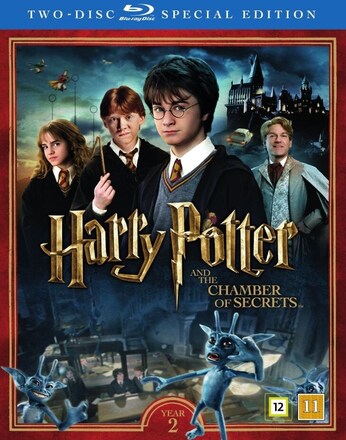 Harry Potter 2: Harry Potter och Hemligheternas kammare (Blu-ray) (2 disc)