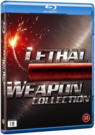 Dödligt Vapen - Collection (4 disc) (Blu-ray)