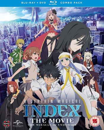 A Certain Magical Index - The Movie: The Miracle of Endymion (Blu-ray+DVD) (2 disc)