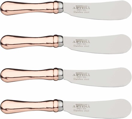 Smörknivar roséguld, 4-pack - Artesà