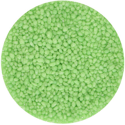 Strössel Sugar Dots, grön - FunCakes