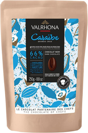 Valrhona Choklad Caraibe 66% 250 gram