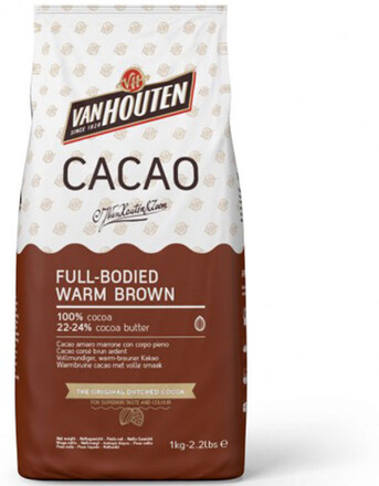 Kakaopulver Full Bodied, 1 kg - Van Houten