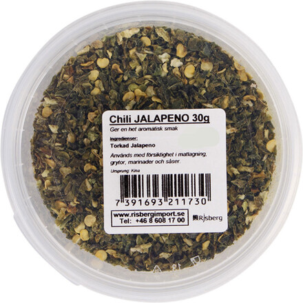 Chili Jalapeño flakes 30 gram