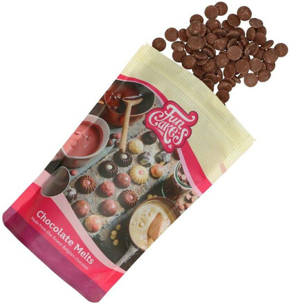 Chokladknappar Mjölkchoklad, 350 g - FunCakes