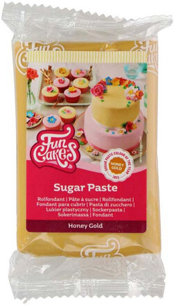 Sockerpasta Honey Gold - FunCakes