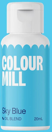 Oljebaserad ätbar färg "Sky Blue" - Colour Mill