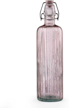 Kusintha rosa glasflaska med kork 0,75 l - BITZ