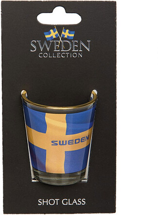Svensk flagga, Sweden - shotglas