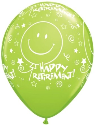 Qualatex Ballonger Happy Retirement