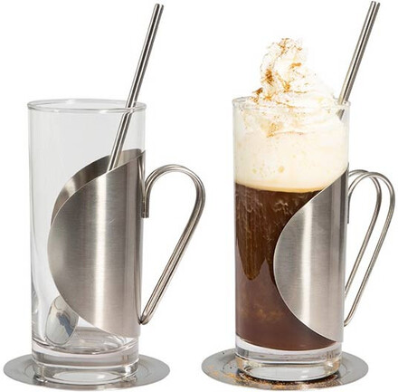 Irish coffee set, 2-pack