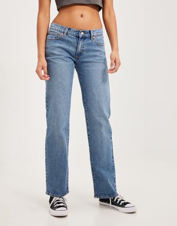 Abrand Jeans - Blå - A 99 Low Straight Erin
