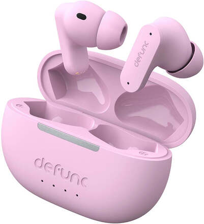 Defunc True ANC True Wireless In-Ear Headset m. Trådløs Opladning - Pink