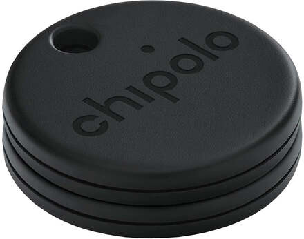Chipolo ONE Spot Bluetooth GPS Tracker - Kompatibel med Apple Find My - 2 Pack - Sort