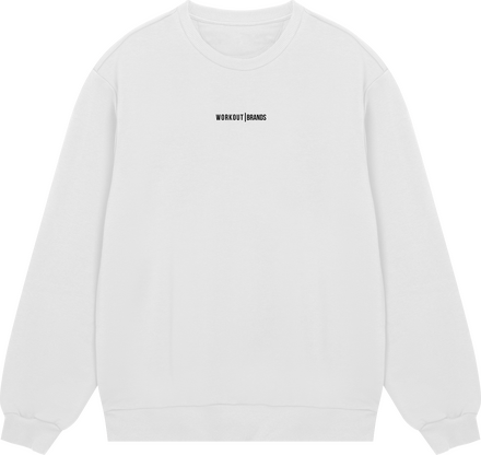 Workout Brands WOB Sweatshirt Regular MBP White / XXL Sweatshirt