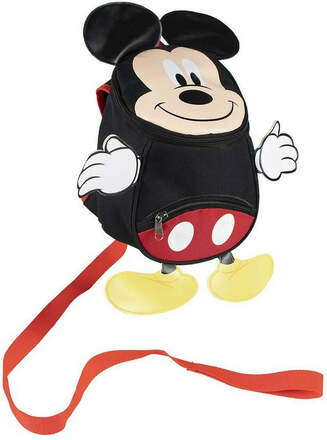 Barnryggsäck Mickey Mouse 2100003393 Svart 9 x 20 x 27 cm