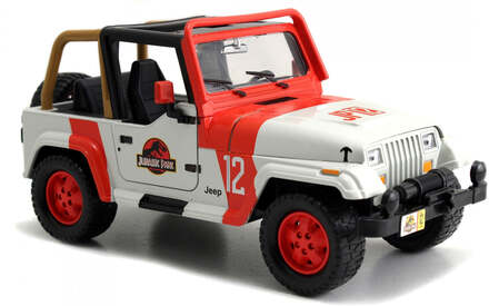 Bil Jurassic Park Jeep Wrangler 19 cm