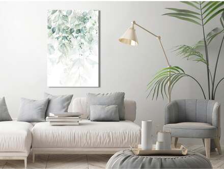 Canvas Tavla - Gentle Touch of Nature Vertical - På italiensk konstnärsduk 40x60