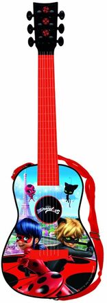 Gitarr för barn Lady Bug 2682 Röd
