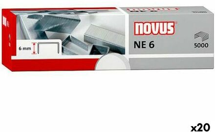 Häftklamrar Novus NE 6 Electric 5000 Delar
