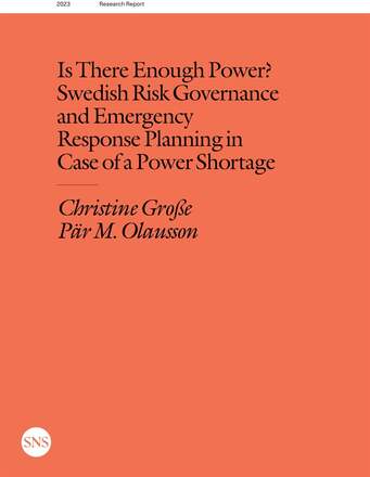 Is There Enough Power?: Swedish Risk Governance and Emergency Response Planning in Case of a Power Shortage – E-bok – Laddas ner
