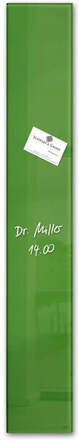Magnetkort Sigel GL251 Grön Glas 12 x 78 cm