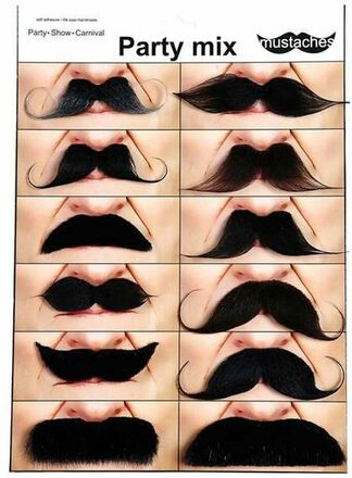 Mustasch My Other Me One size