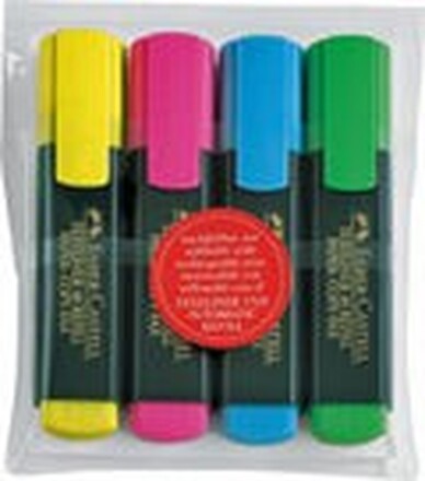 Överstrykningspennor 4SET Penna Textliner´Refill 1548 Faber-Castell