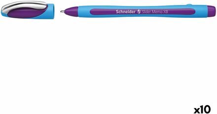 Penna för flytande bläck Schneider Slider Memo XB Violett