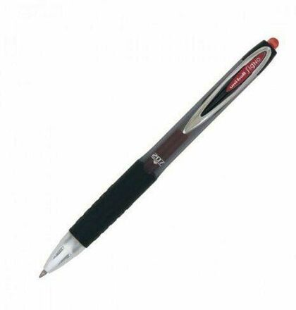 Penna för flytande bläck Uni-Ball Rollerball Signo UM-207 Röd 0,4 mm