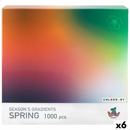 Pussel Colorbaby Season's Gradients Spring 68 x 50 cm