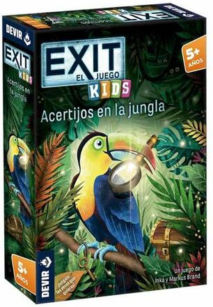 Sällskapsspel Devir Exit Kids Acertijos En La Jungla ES