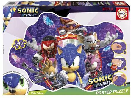 Set 4 pussel Sonic Prime 250 Delar