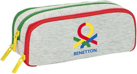 Tredubbel Carry-all Benetton Pop Grå