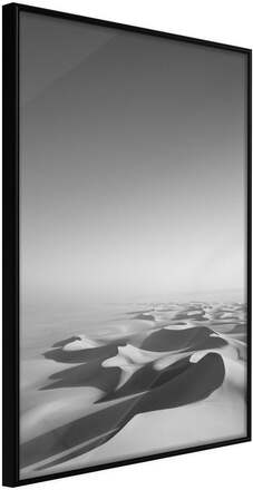 Inramad Poster / Tavla - Ocean of Sand I - 40x60 Svart ram