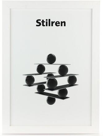 STILREN Tavelram - Vit - 30x40 cm - 2-pack