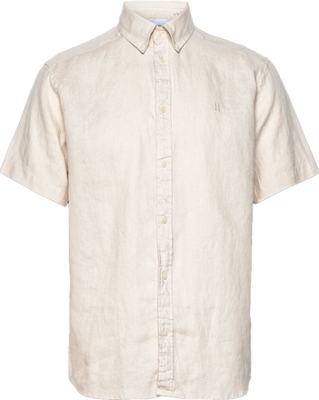 Les Deux Linen Kris SS Shirt Ivory
