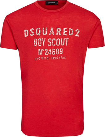 Dsquared2 Boy Scout Tee Red
