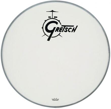 Gretsch Bassdrum head Ambassador white coated, 24